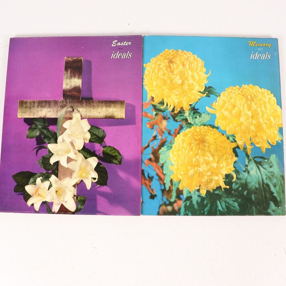 Ideals Magazine 1959 Lot of 2 Easter, Memory